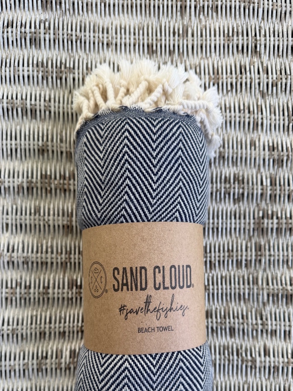 Sand Cloud Towel - Range Stripe Dobby